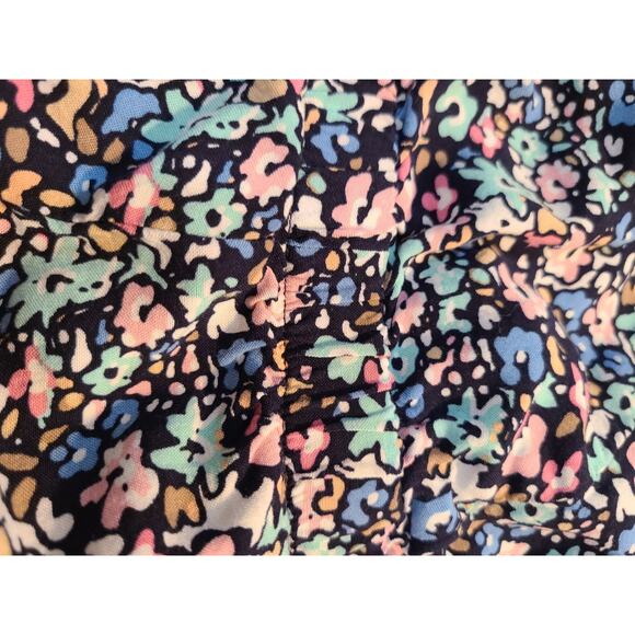 Ci sono large women's floral printed open back romper - Picture 3 of 8